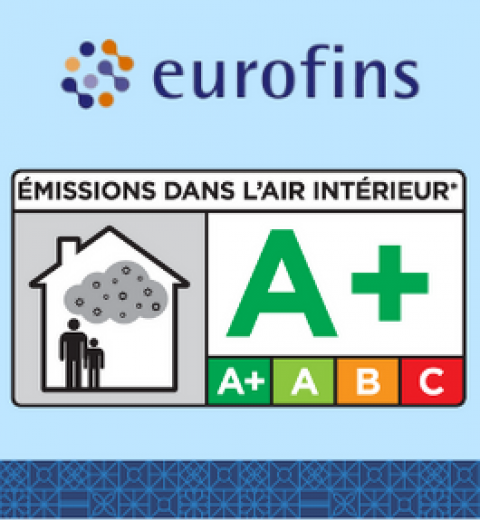 Chứng nhận VOC A+ do Eurofins cấp